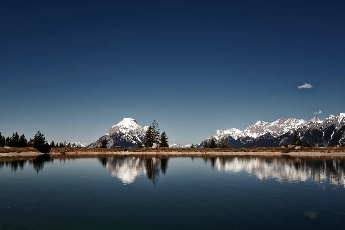 Mountain trail along the Zugspitz Ultratrail course